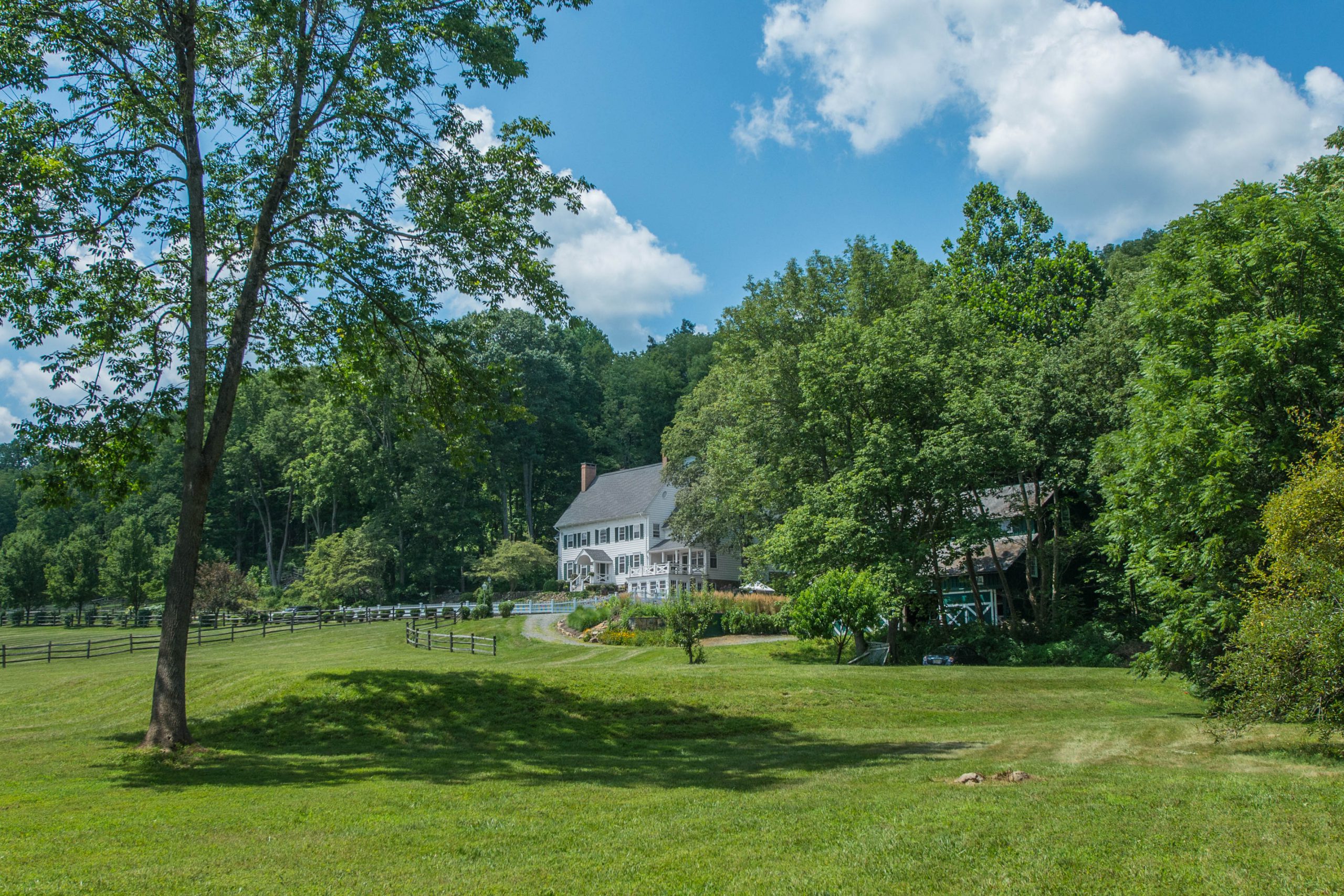 01a 69 Philhower Road -- view of house from pastures BZ