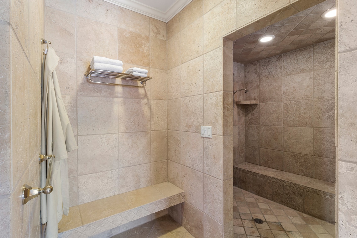 12a 31 Welsh Road Tewksbury Township NJ -- master bathroom shower room