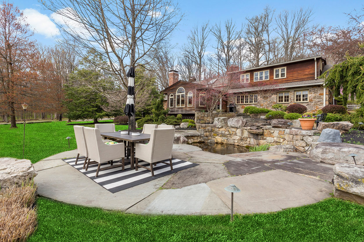 23 -- 112 Dreahook Road Readington Twp -- Bluestone Patio