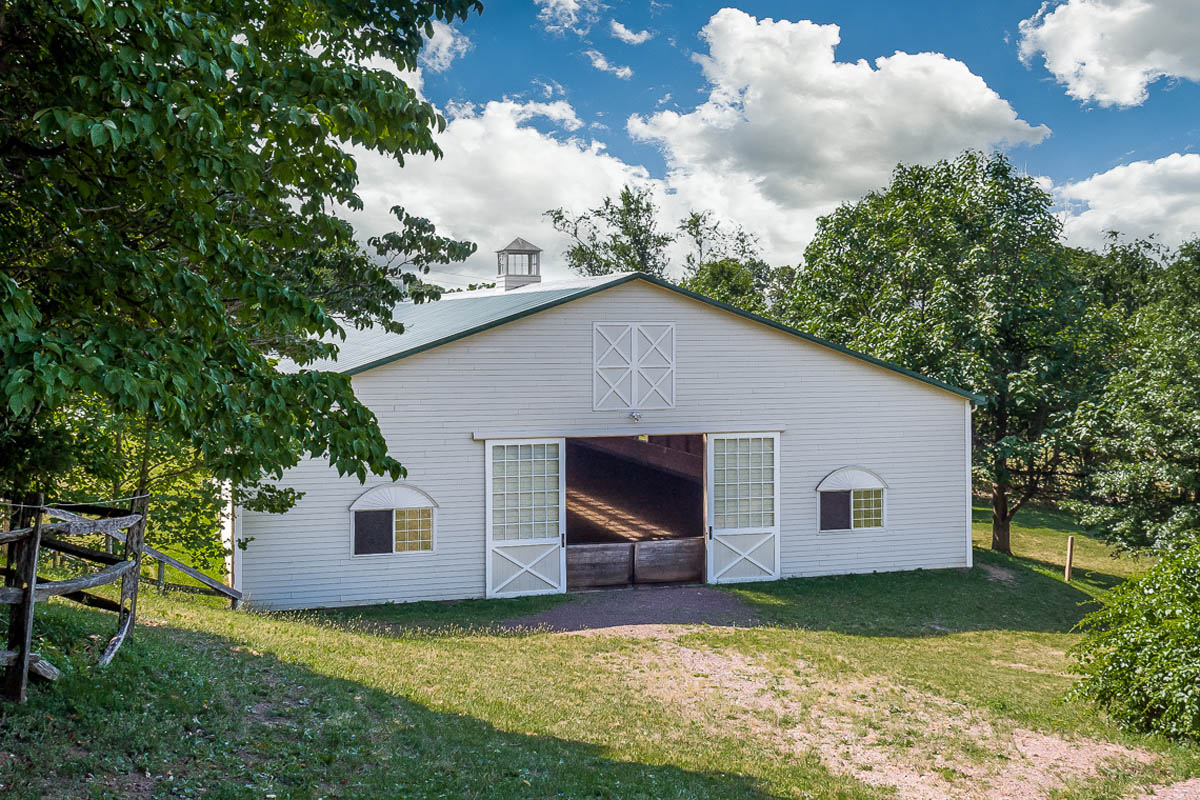 24b 3 Fieldview Lane Tewksbury Township -- exterior of indoor arena copy